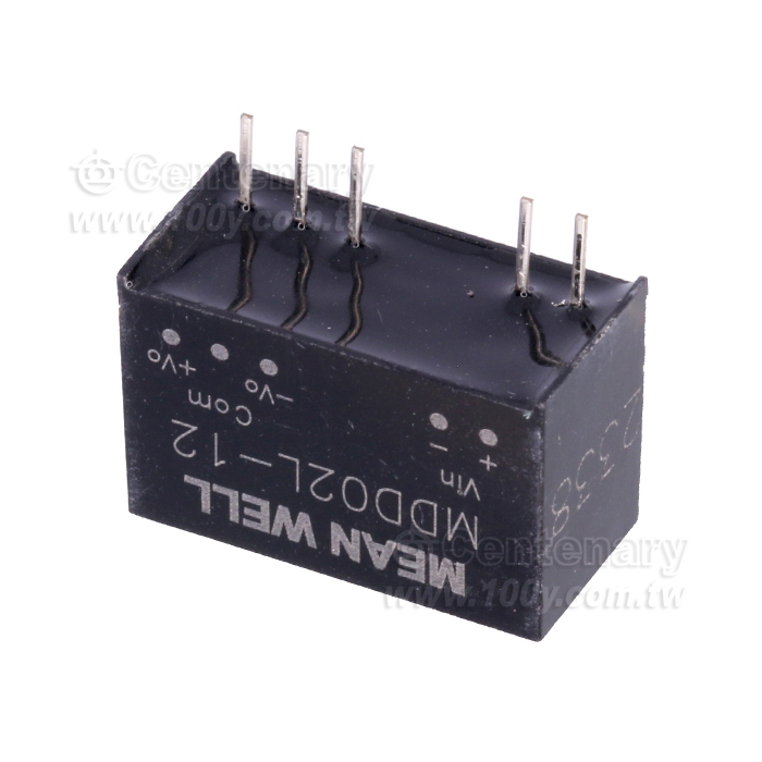 DC4.5~5.5Vin→DC±12V/±83mA - 152360 產品圖片