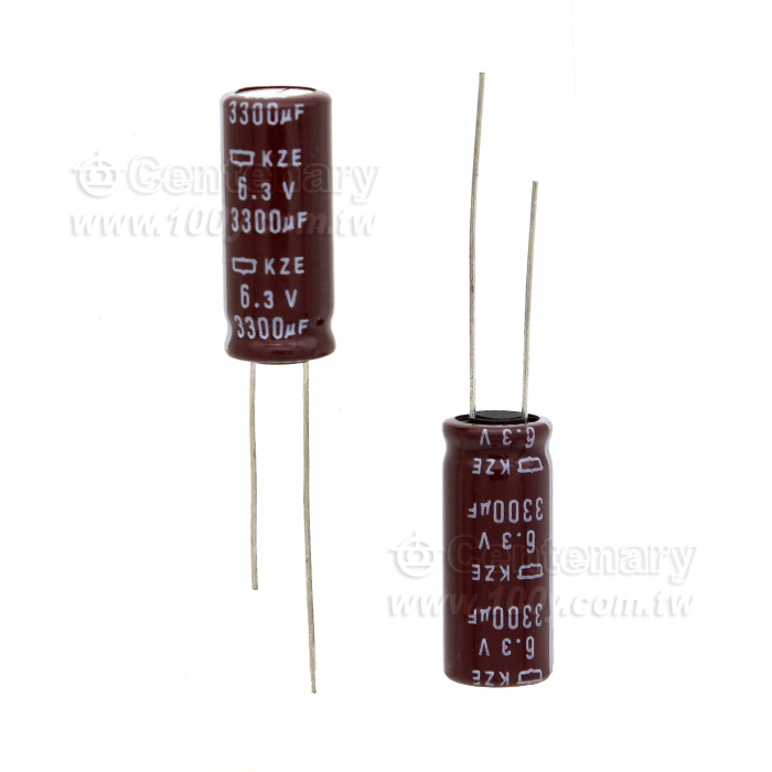 3300uF/6.3V  Super Low ESR/Impedance For Motherboard(RoHS) - 153697 Product Image