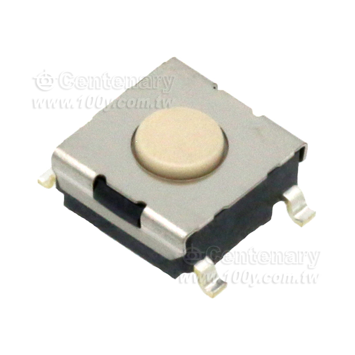 按鍵開關0.05A/24VDC  6.3*6*3.1mm - 153208 產品圖片