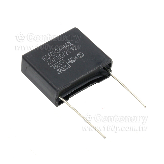 0.1uf-120ΩRC 火花消除器275VAC Pitch：17mm - 154101 產品圖片