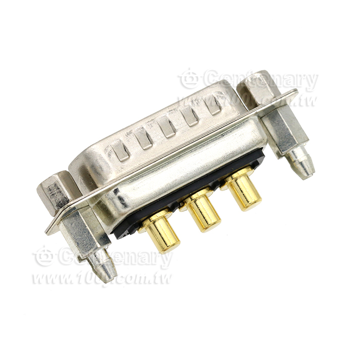 D-SUB connector, 3W3, male connector - 154020 Product Image
