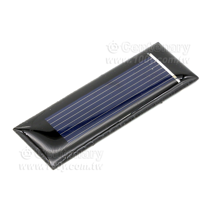 0.5V 多晶太陽能板  160mA/0.13W  尺寸53*18mm - 154536 產品圖片