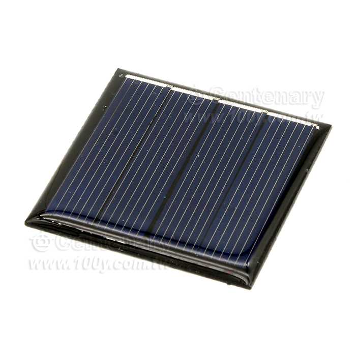 2V 多晶太陽能板  110mA/0.22W  尺寸44*44mm - 154541 產品圖片