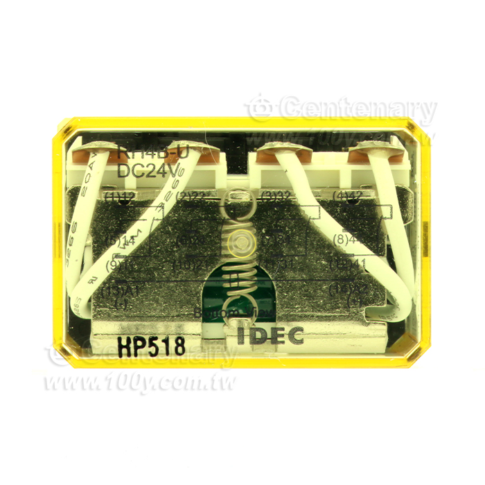 4PDT 功率繼電器 10A DC24V(不帶燈) - 154624 產品圖片