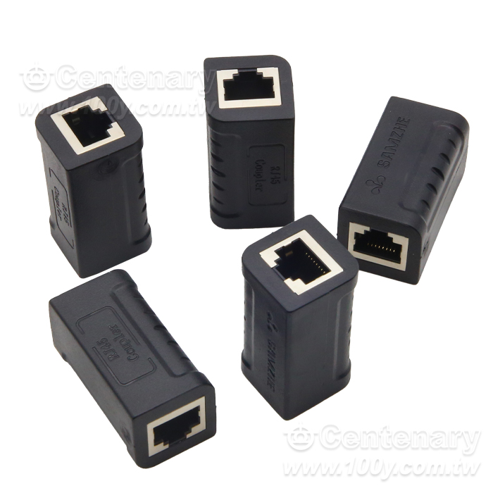 RJ45 千兆 鍍金網線對接頭 F-F(CAT-6) - 155367 產品圖片