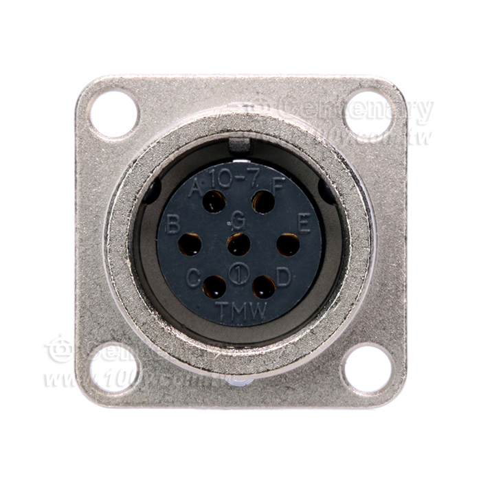 TAJIMI Female Flange Mount Receptacle - 157732 Product Image