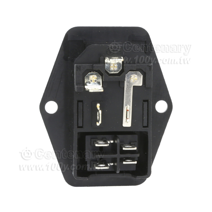 Three-in-one Socket D.P 4P Switch - 94019 Product Image