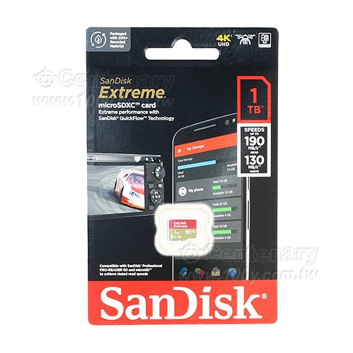 microSDXC V30 1TB 記憶卡 - 94030 產品圖片