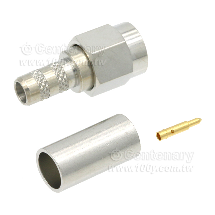 SMA plug crimp for RG58; 6GHz VSWR1.2 - 94158 產品圖片
