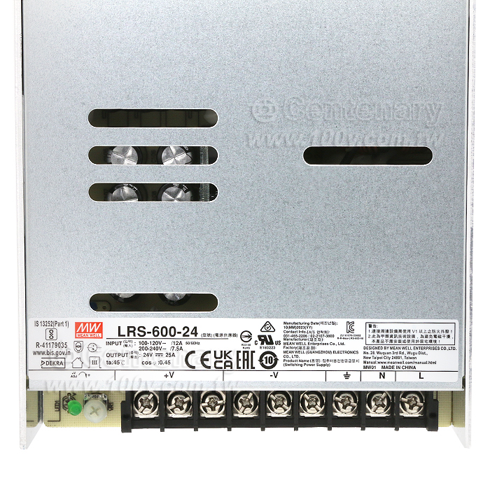 600W/24V/25A 電源供應器 - 94155 產品圖片