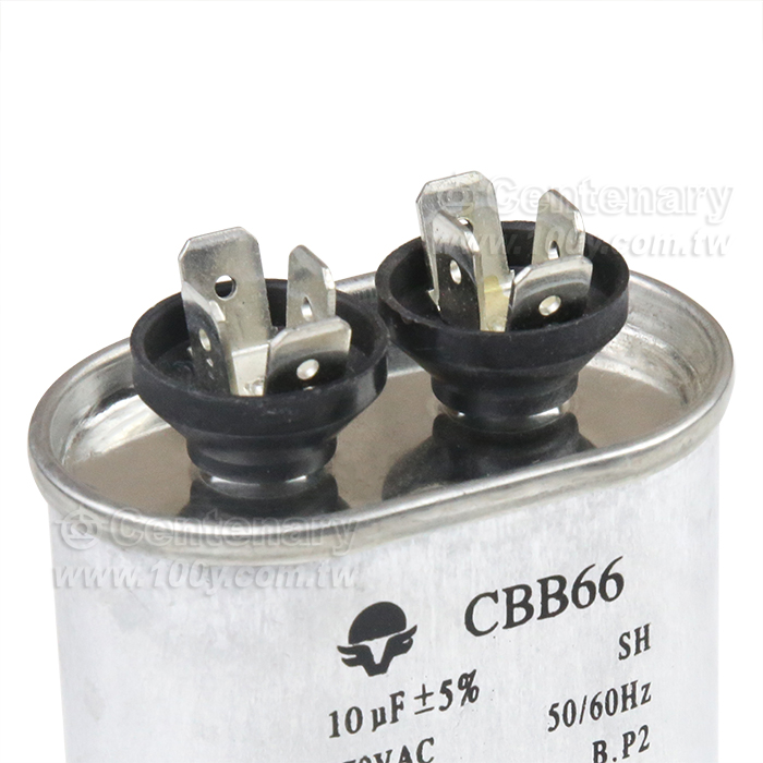 CBB65橢圓型電容-10UF/370V - 157233 產品圖片