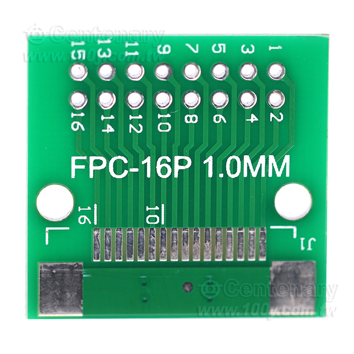 FPC/FFC排線轉接板轉直插16P - 156788 產品圖片