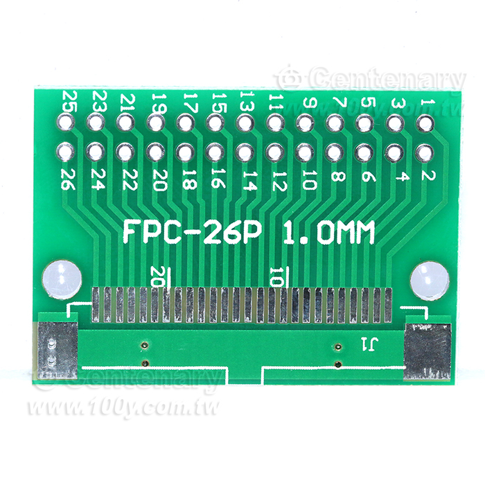 FPC/FFC排線轉接板轉直插26P - 156791 產品圖片