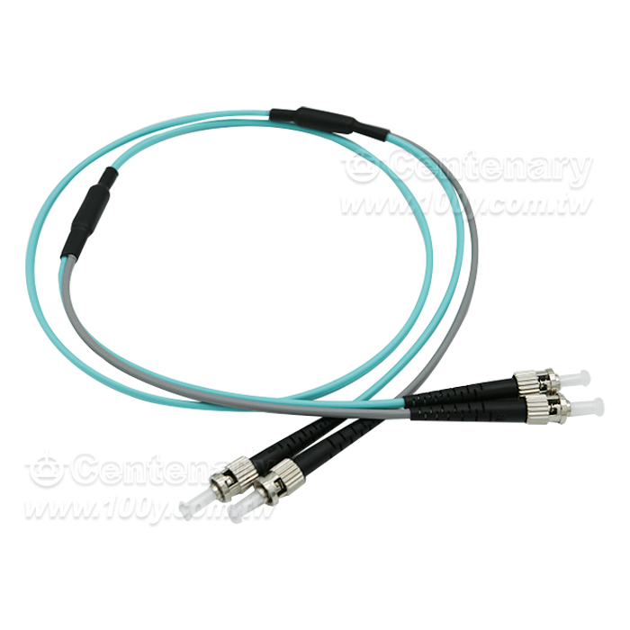 防鼠鎧裝光纖跳線(OM3)50/125um 線材Φ3.0mm ST-ST - 156714 產品圖片