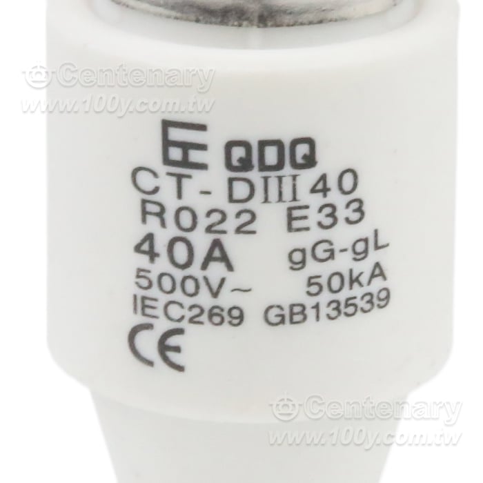 D型陶瓷保險絲 E33 - 157776 產品圖片