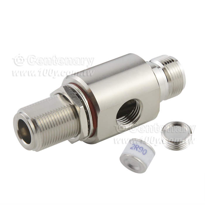 N型母轉母穿牆3G避雷器N-KK DC-3GHz天饋避雷器 - 158503 產品圖片