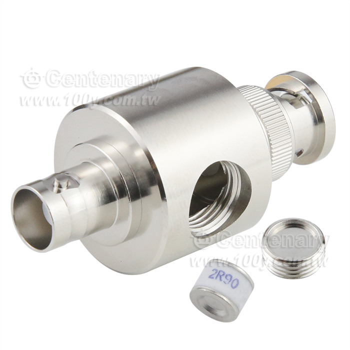 BNC公轉母3G圓腔避雷器Q9天饋電湧保護器防雷器 - 158505 產品圖片
