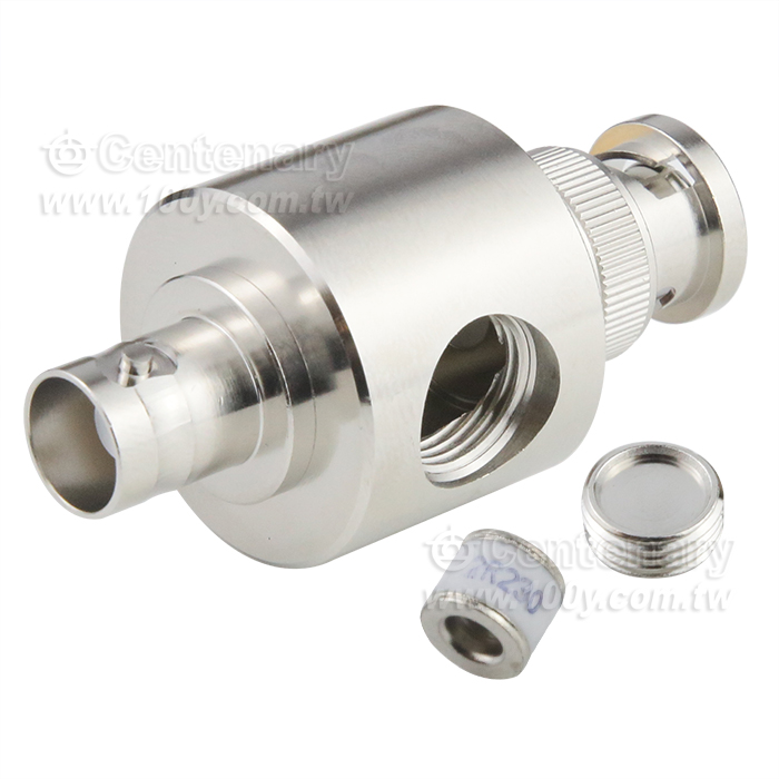 BNC公轉母3G圓腔避雷器Q9天饋電湧保護器防雷器 - 158506 產品圖片