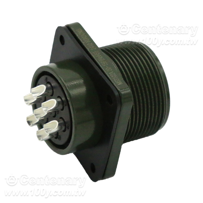 7P公端械外插座35A 500Vac - 38773 產品圖片