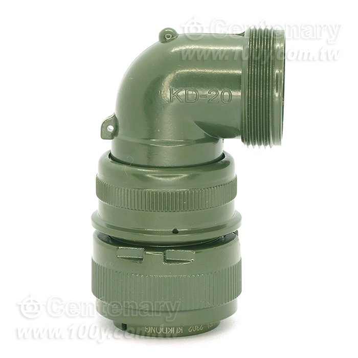 17P公端90度彎管接頭13A 500Vac/700Vdc - 157608 產品圖片
