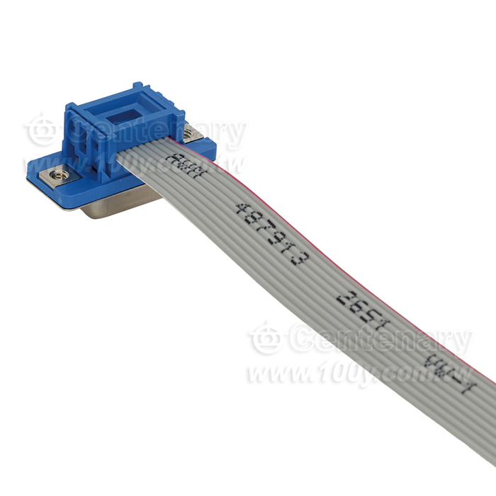 DB9母 TO DB9母 雙頭灰排線 15cm - 94572 產品圖片