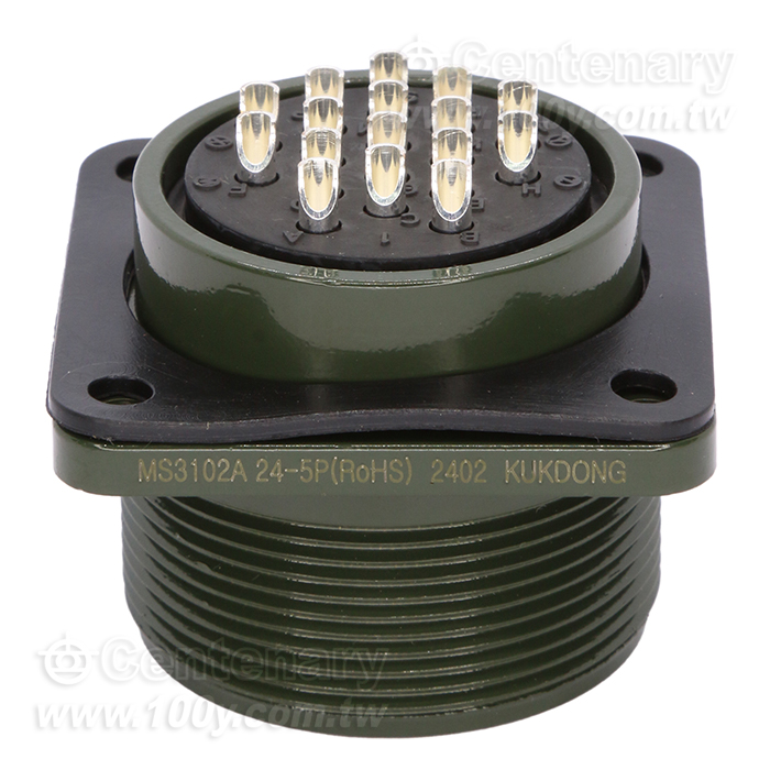 16P公端械外插座13-20A/500Vac/700Vdc - 64800 產品圖片