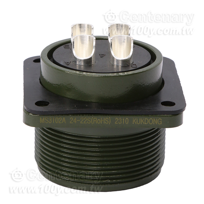 4P 母端械外插座23A~35A/500Vac/700Vdc - 157701 產品圖片