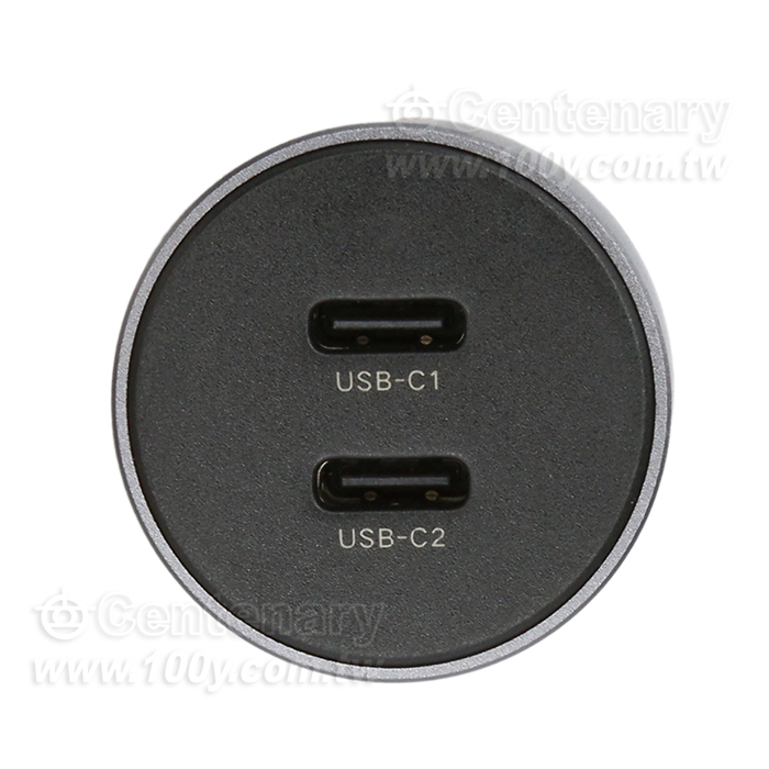 Dual Type C  Car Charger - 158783 Product Image