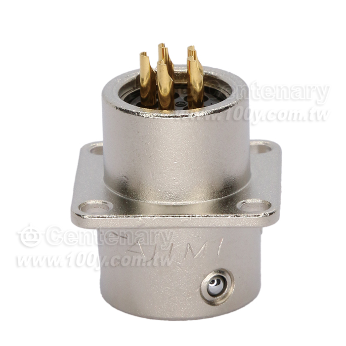 TAJIMI Male Flange Mount Receptacle - 157750 Product Image