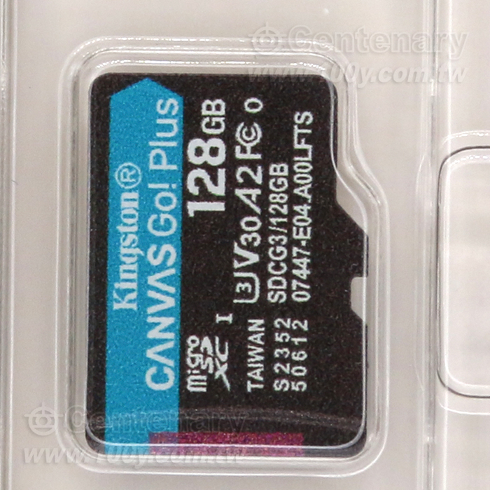 Kingston TF內存卡 128G V30 170M/S - 159564 產品圖片