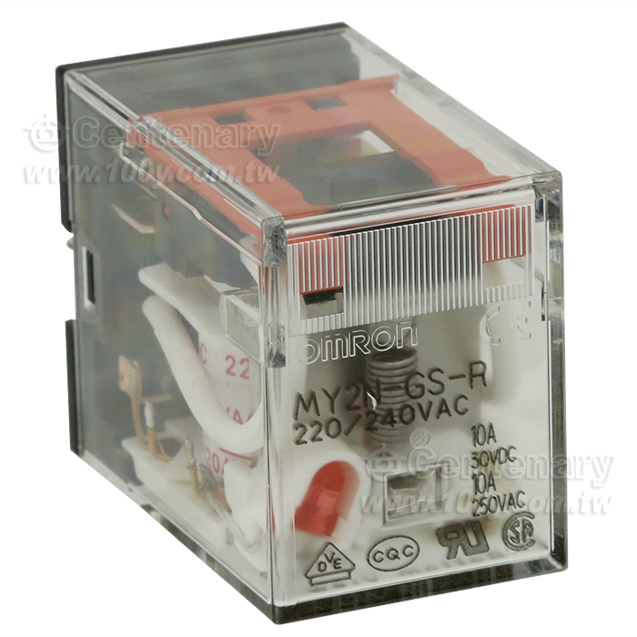 功率繼電器+LED 220/240VAC  - 94669 產品圖片