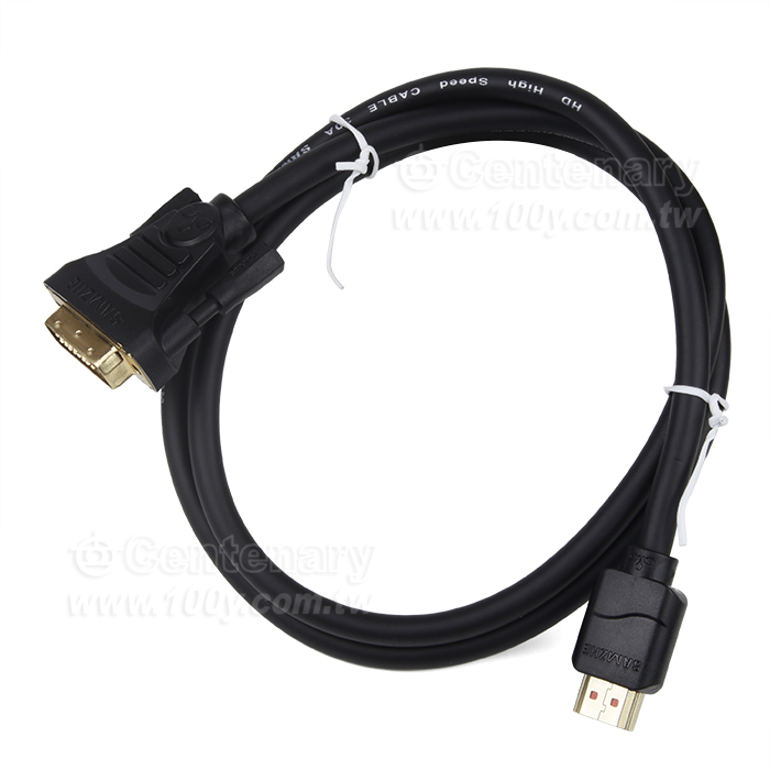 HDMI轉DVI高清連接線 1M - 16390 產品圖片