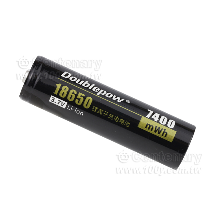 18650充電鋰電池 3.7V 尖頭 7400mWh =2000mAh - 159551 產品圖片
