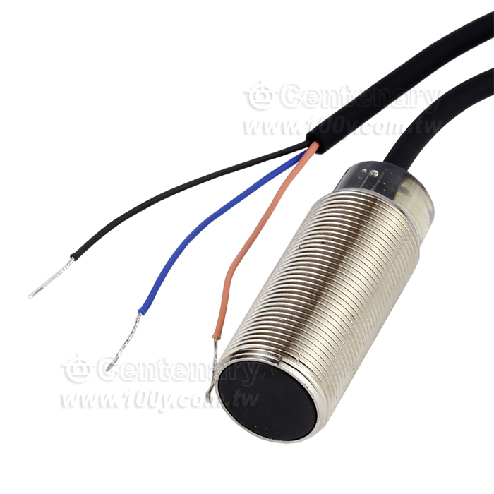 圓柱M18螺紋電感式金屬接近感應開關感測器12-24 - 144401 產品圖片