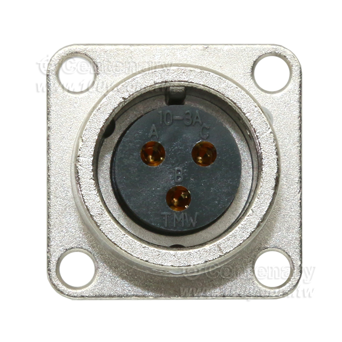 TAJIMI Female Flange Mount Receptacle - 157738 Product Image