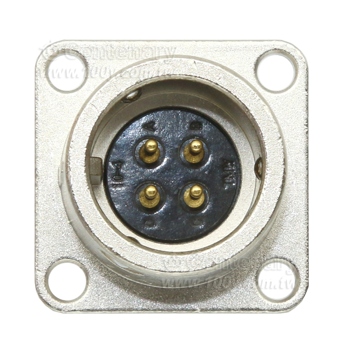 PRC03系列 4P方形公插座  5A/400V - 157744 產品圖片