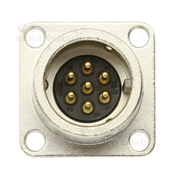 TAJIMI Male Flange Mount Receptacle - 157756 Product Image