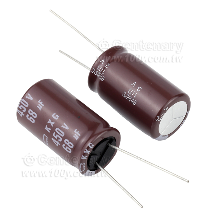 68uF/450V 高頻低阻長壽命電解電容【無鉛】 - 29800 產品圖片