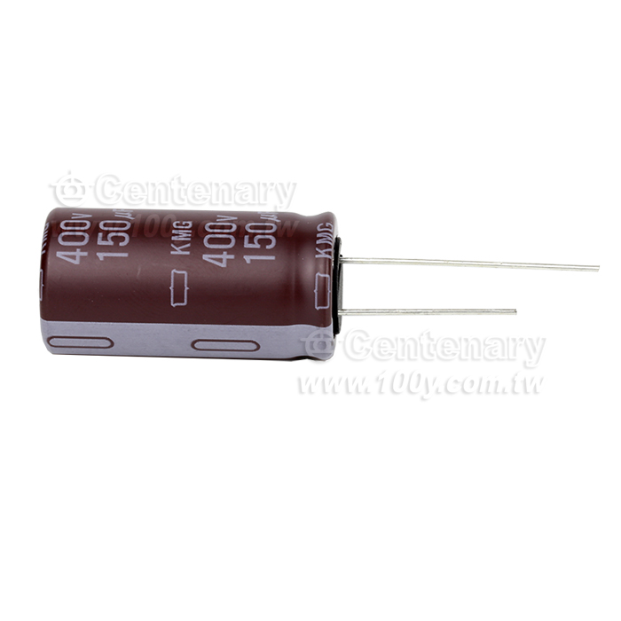150uF/400V Miniature Aluminium Electrolytic Capacitor - 106932 Product Image