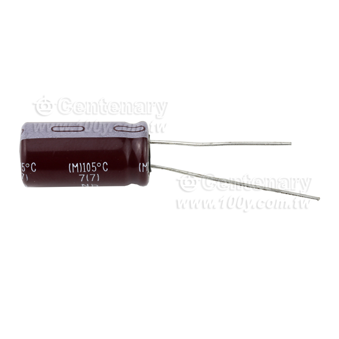 NCC 1500uF/10V KZG Series Miniature Aluminum Electrolytic Capacitor - 159860 Product Image