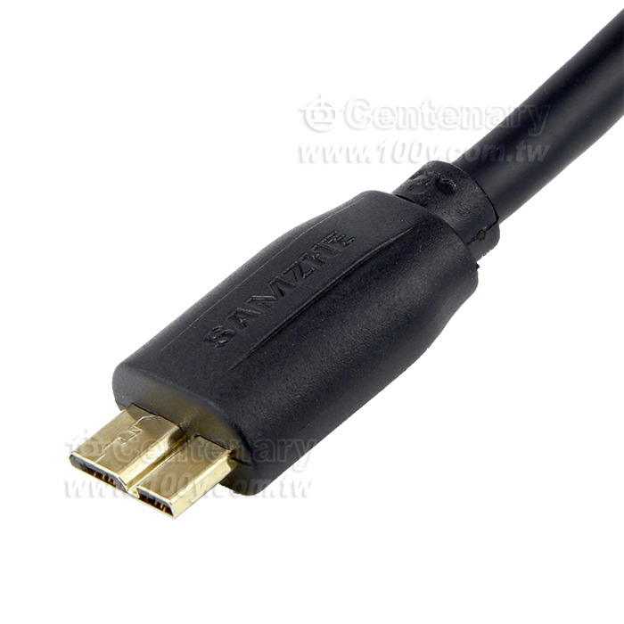 USB 3.0 A(公)/micro B(公) 1M 黑色 - 158511 產品圖片