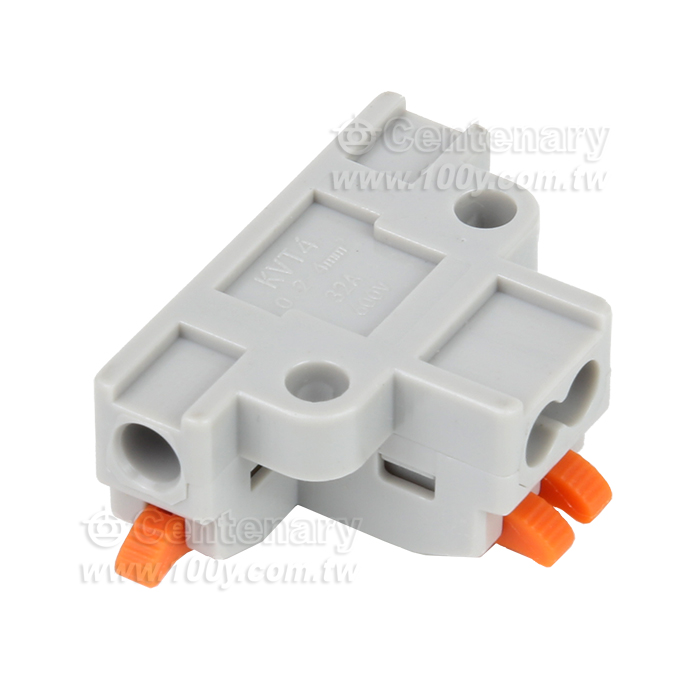 T型四通分線器-灰色32A250V - 160439 產品圖片