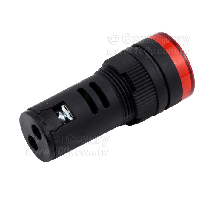 LED電源指示燈 16mm AC/DC110V 紅色 - 131226 產品圖片
