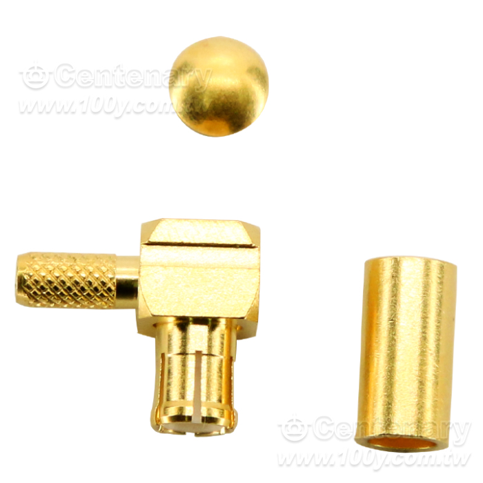 MCX Plug Crimp Right Angle - 95126 產品圖片