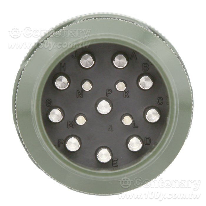 14P母端直管接頭13A~20A 500Vac/700Vdc - 157581 產品圖片