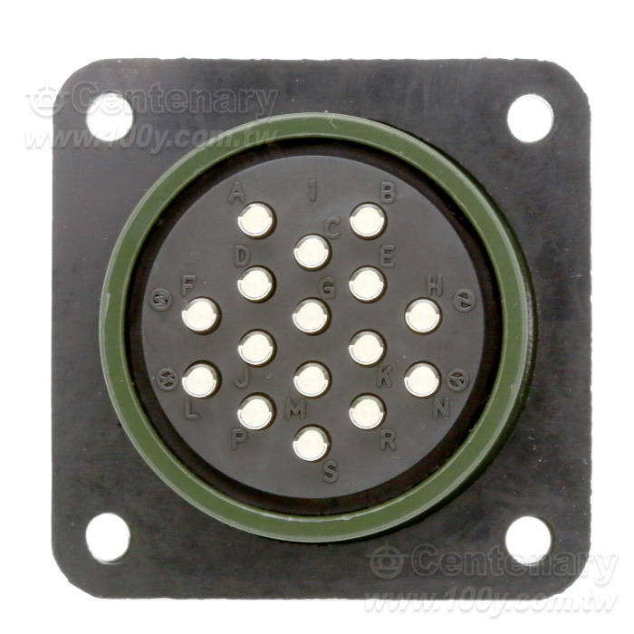 16P 母端械外插座23A~35A 500Vac/700Vdc  - 157702 產品圖片