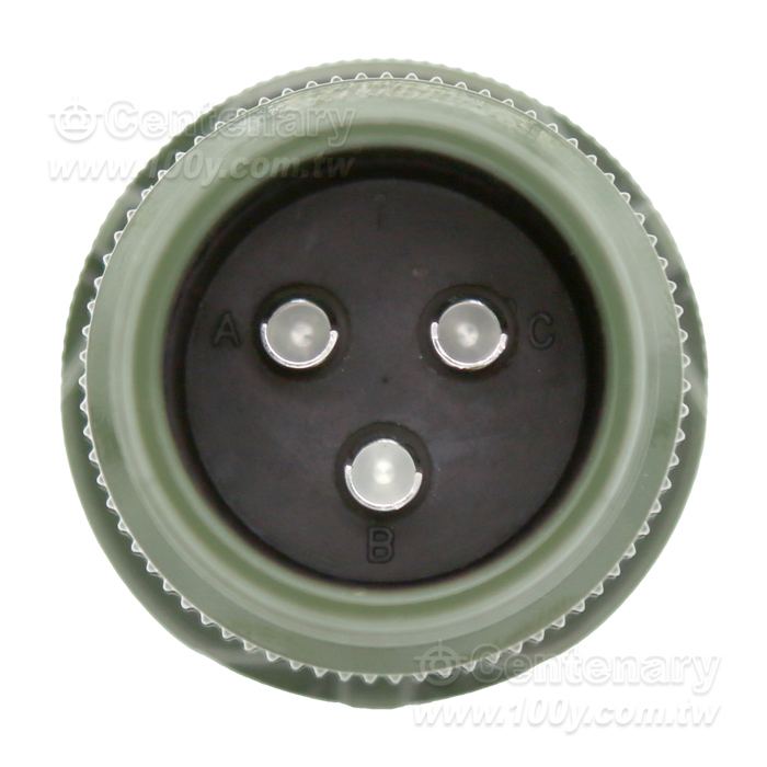 3P公端直管接頭13A~20A 900Vac/1250Vdc - 157557 產品圖片