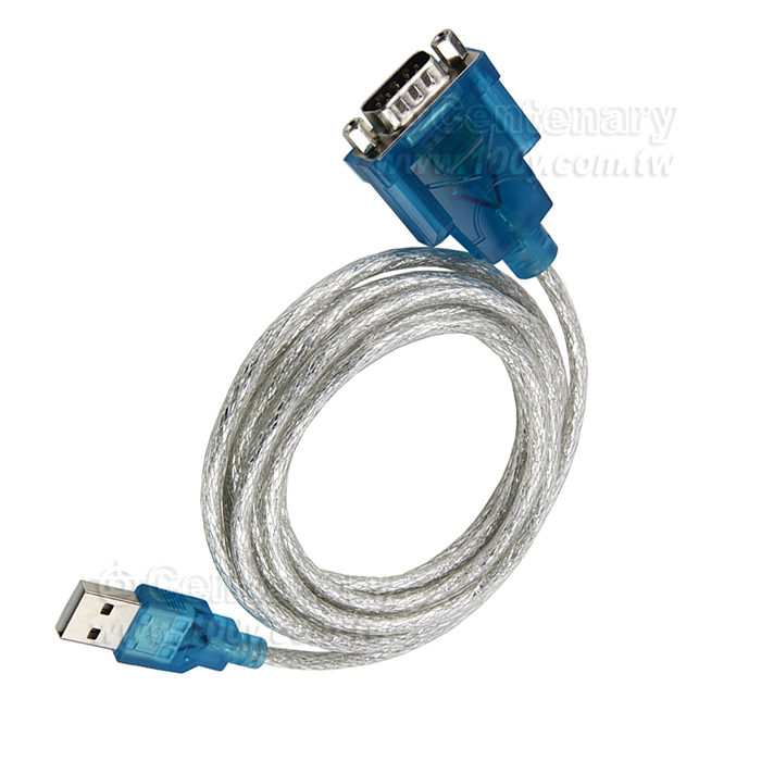 USB轉RS232數據線 約2M 公頭螺母款 - 161218 產品圖片