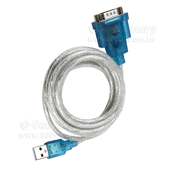 USB轉RS232數據線 約3M 公頭螺母款 - 161219 產品圖片