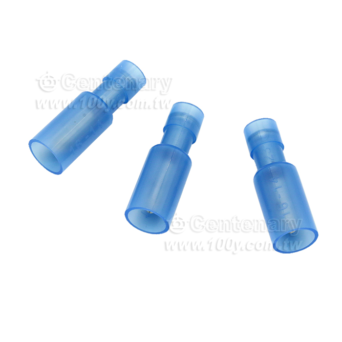 子彈型公端子 16~14AWG 藍色 (100個/包) - 94990 產品圖片